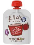 Stage 2 Strawberry Greek Yoghurt, Organic 90g (Ella's Kitchen)