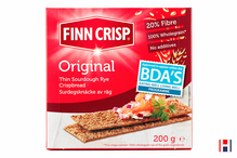 Finn Crisp Original Rye - Thin, Rectangular Crispbread 200g