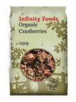 Organic Dried Cranberries 250g (Infinity Foods)