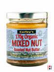 Organic Mixed Nut Butter 170g - Whole Nut Spread (Carley's)