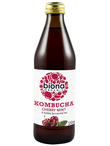 Kombucha Sour Cherry and Mint 330ml, Organic (Biona)