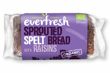 Sprouted Spelt Bread with Raisins, Organic 400g (Everfresh Natural Foods)