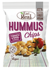 Hummus Chips Tomato Basil 135g (Eat Real)