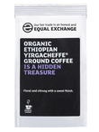 Ethiopian Yirgacheffe Ground Coffee, Organic 227g (Equal Exchange)