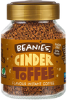 Cinder Toffee Flavoured Instant Coffee, 50g (Beanies Coffee)