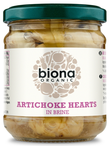 Artichoke Hearts in Brine, Organic (Biona)