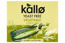 Vegetable Stock Cubes, Yeast-Free 66g (Kallo)