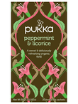 Peppermint & Licorice Tea, Organic 20 x Sachets (Pukka)