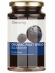 Blueberry Fruit Spread, Organic 280g (Clearspring)