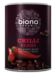 Red Kidney Beans in Chilli Sauce, Organic 420g (Biona)