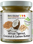 African Tigernut, Coconut and Cashew Butter, Organic 170g (Bim's Kitchen)