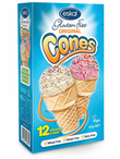 Gluten-Free Vegan Ice Cream Cup Cones 60g (Eskal)