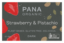 Organic Strawberry & Pistachio Chocolate Bar 45g (Pana Chocolate)