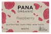 Organic Raspberry White Chocolate Bar 45g (Pana Chocolate)