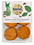 Organic Energy Tofu Mini Burgers 250g (Biona)