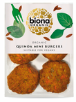 Organic Quinoa Mini Burgers 195g (Biona)