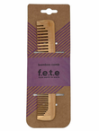 Narrow Toothed Bamboo Comb (f.e.t.e)