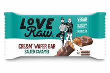 Vegan Salted Caramel Cream Wafer Bar 43g (Love Raw)