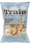 Sea Salt Hummus Chips 75g, Organic (Trafo)