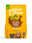 Turkey and Chicken With Carrot and Chia, Organic 700g (Edgard & Cooper)