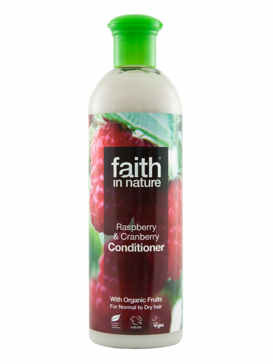 Raspberry & Cranberry Hair Conditioner 400ml (Faith in Nature)