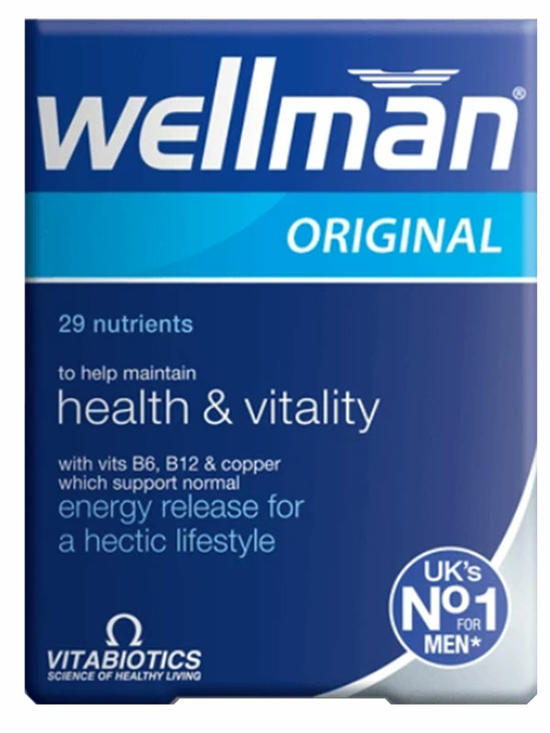 Wellman Original, 30 Tablets (Vitabiotics)