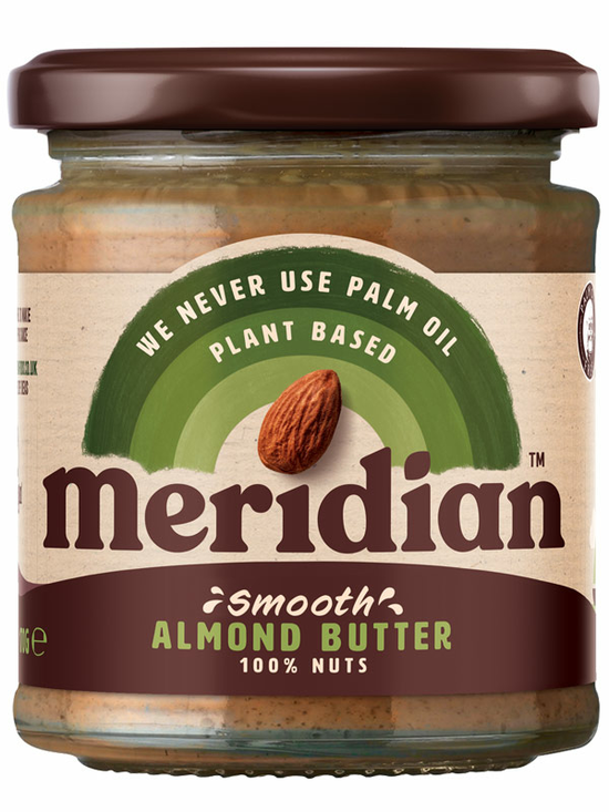 Smooth Almond Butter 170g (Meridian)