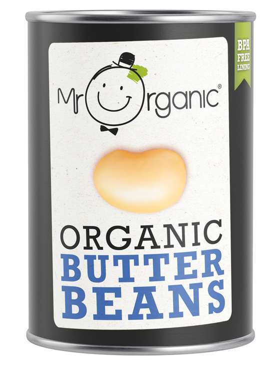 Butter Beans, Organic 400g (Mr Organic)
