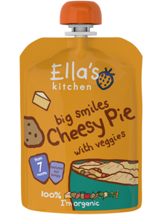 Stage 2 Cheese Pie, Organic 130g (Ella's Kitchen)