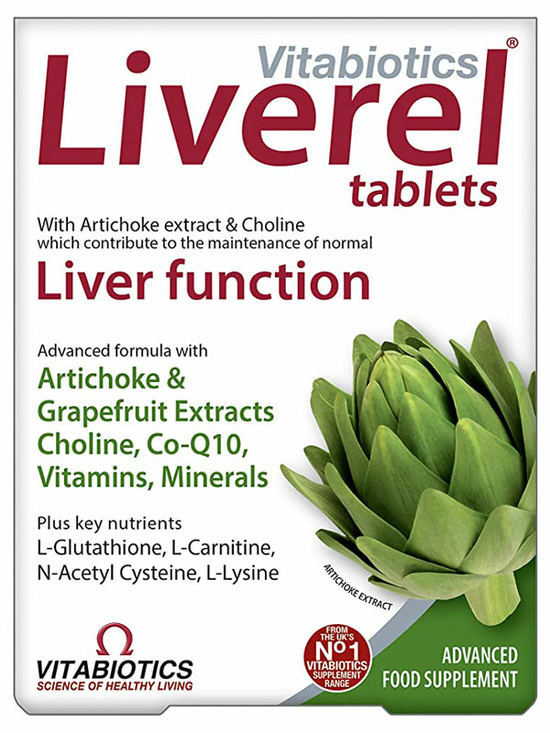 Liverel Original, 60 Tablets (Vitabiotics)