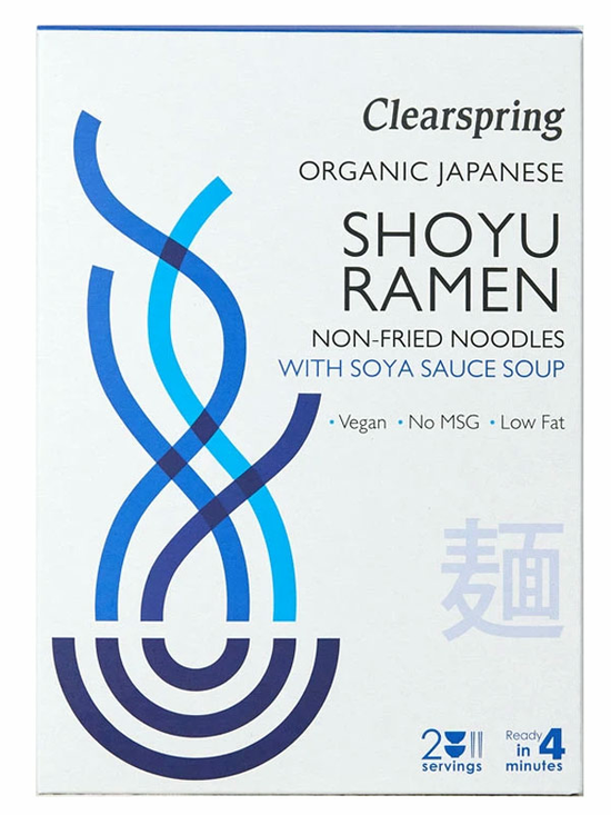 Shoyu Ramen with Soya Sauce, Organic 2x105g (Clearspring)