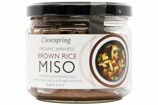 Brown Rice Miso (Jar), Organic 300g (Clearspring)
