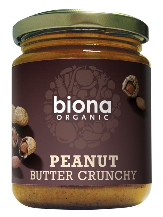Crunchy Peanut Butter, Organic 500g (Biona)