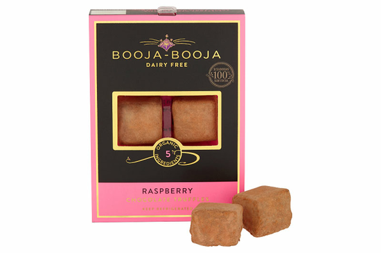 Raspberry Chocolate Truffles, Organic 69g (Booja-Booja)