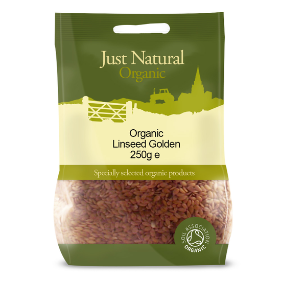 Golden Linseed 250g, Organic (Just Natural Organic)