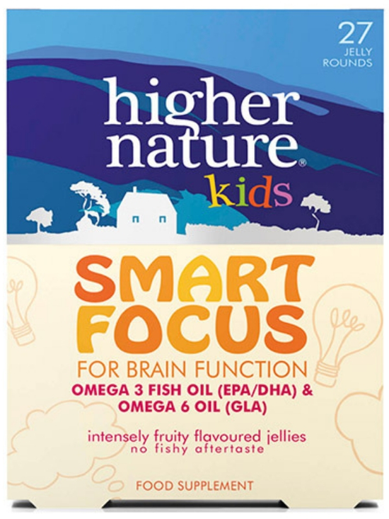 Kids Smart Focus (Omegas), 27 Fruit Chews (Higher Nature)