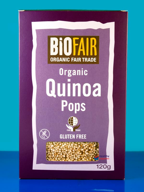 Quinoa puffs organic breakfast cereal.