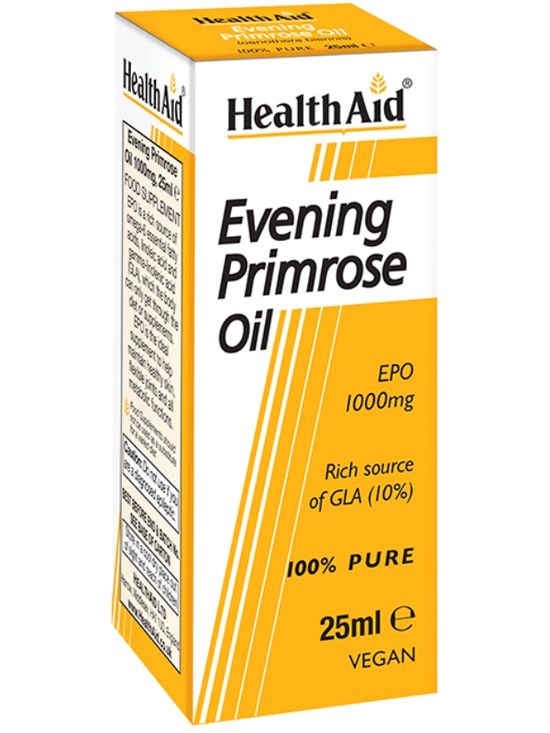 Pure Evening Primrose Oil 25ml (Health Aid)