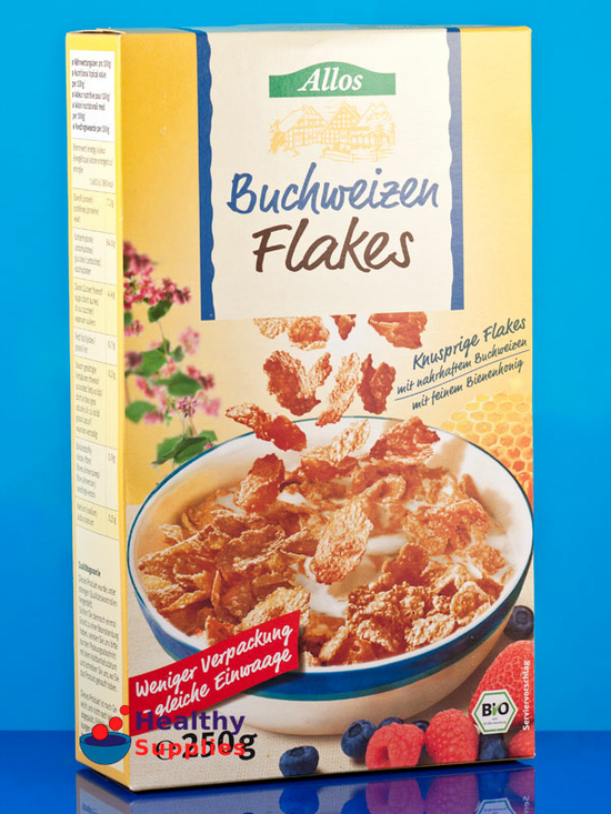 Buckwheat Flakes, Organic 250g (Allos)