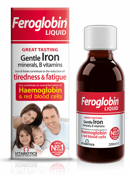 Feroglobin Liquid 0ml Vitabiotics Healthy Supplies