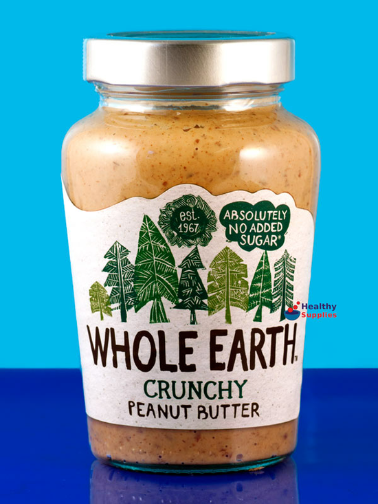 Crunchy Peanut Butter 454g (Whole Earth) Healthy Supplies