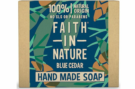 Blue Cedar Soap 100g (Faith in Nature)