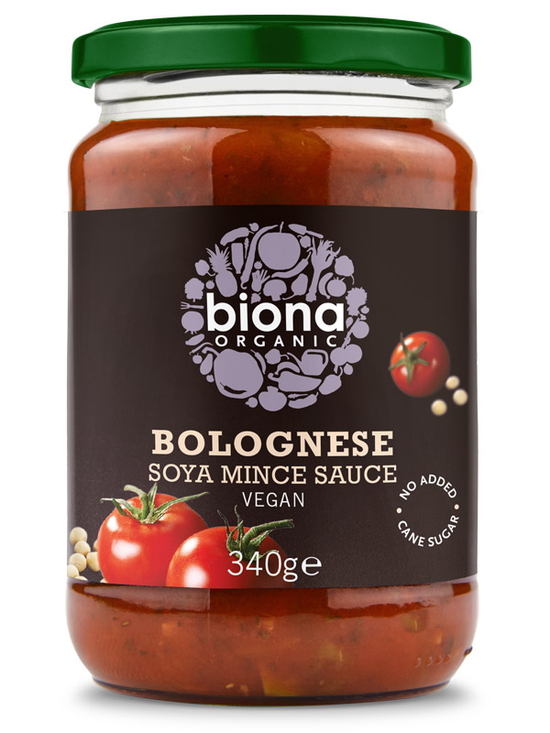 Organic Soya Bolognese Sauce 340g (Biona)