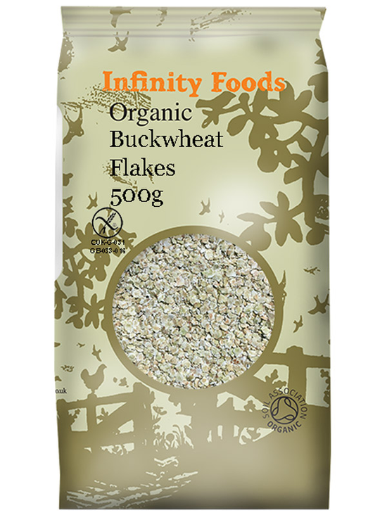 Organic Buckwheat Flakes 500g (Infinity Foods)