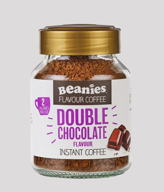Double Chocolate Flavoured Instant Coffee, 50g (Beanies Coffee)