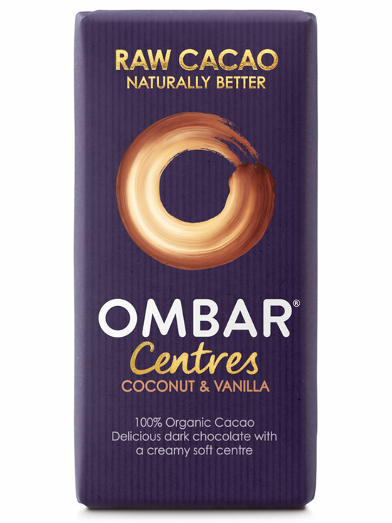 Vanilla & Coconut Centre, Organic 35g (Ombar)