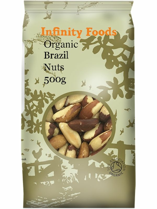 Crunchy, creamy organic brazil nuts.