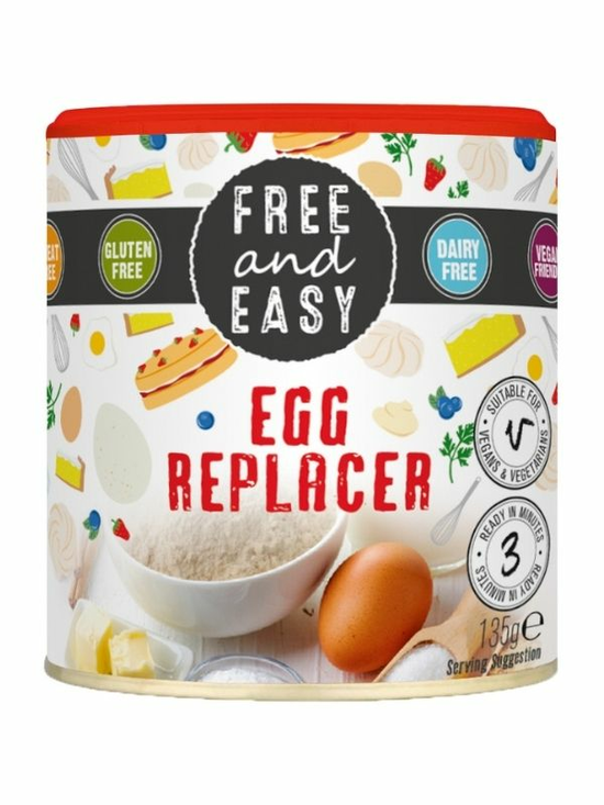 Gluten and Dairy-free Egg Replacer 135g (Free & Easy)