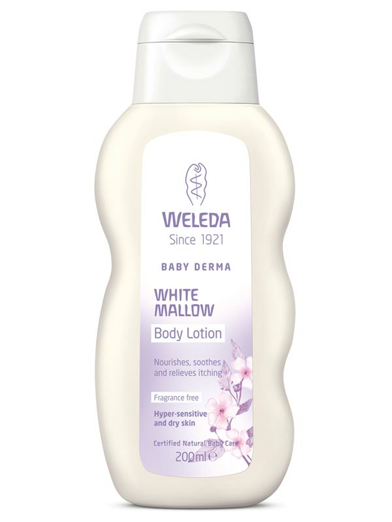 White Mallow Baby Derma Body Lotion 200ml (Weleda)