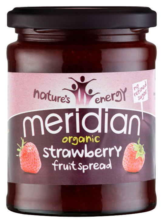 Strawberry Fruit Spread, Organic 284g (Meridian)